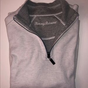 Tommy Bahama Reversible Quarter-Zip Sweater